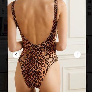 Agent provocateur marney swimsuit in leopard